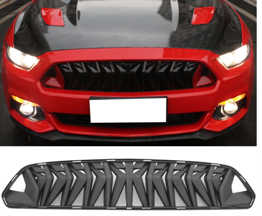 2015-2017 Mustang Shark Tooth Grille - Polyurethane (Fits all models)