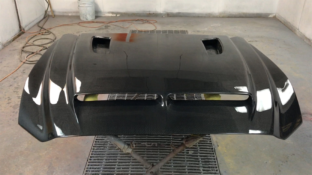 2015-2017 Mustang GTS S1 Hood by SIGALA DESIGNS all 2015 Models) CARBON FIBER