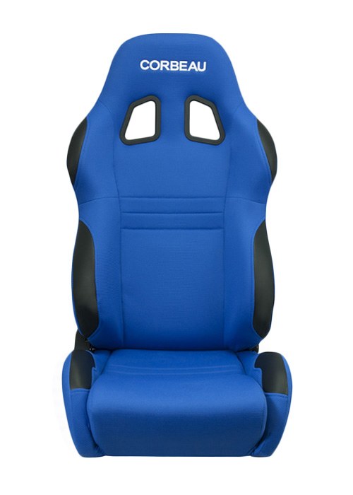 Corbeau A4 Blue Cloth Racing Seat