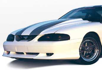 94-98 Mustang STYLE "W"- Front Bumper - Add-on Lip (Urethane)