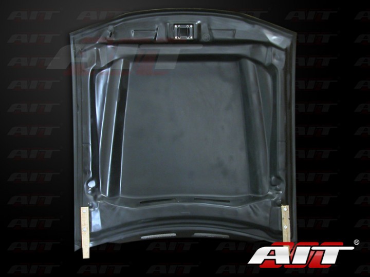 94-98 Mustang 3 INCH COWL Functional Heat Extraction Cooling Hood by Amerihood (CARBON HOOD)