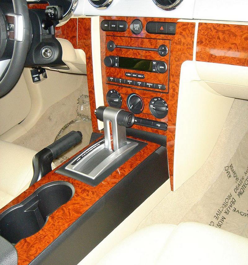 2001 2004 Mustang 15pc Interior Dash Trim Kit With Optional Speedo