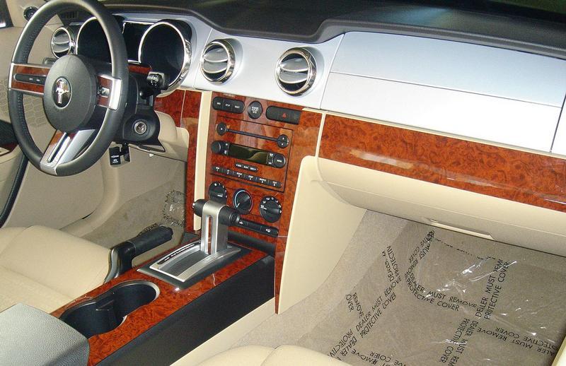 2001 2004 Mustang 15pc Interior Dash Trim Kit With Optional Speedo