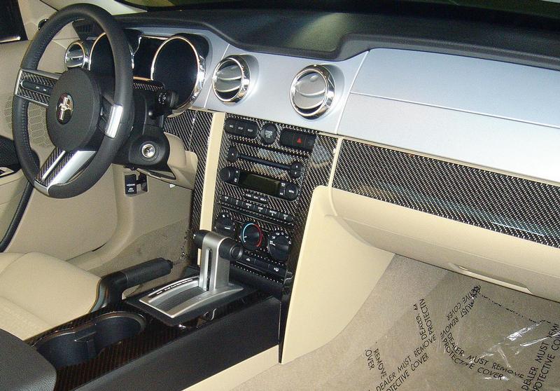 2001 2004 Mustang 15pc Interior Dash Trim Kit With Optional