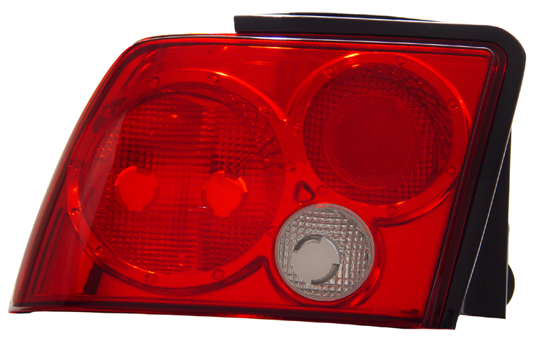 99-04 Mustang Taillights GEN 6 - RED RED (Pair)