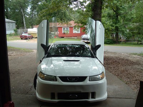 1994-2004 Mustang VERTICAL DOOR KIT system (Direct Bolt on)