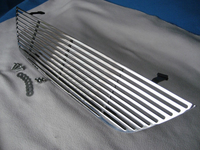 99-04 Mustang Upper CNC Grille with Stainless Steel Grille REPLACEMENT 9988