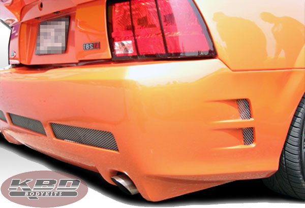 99-04 Mustang STALKER STYLE "S" BULLET - Rear Bumper - (Urethane) FREE SHIPPING