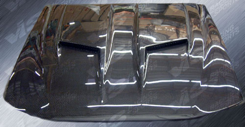 99-04 Mustang STALKER 2 Ram Air Hood (CARBON FIBER)