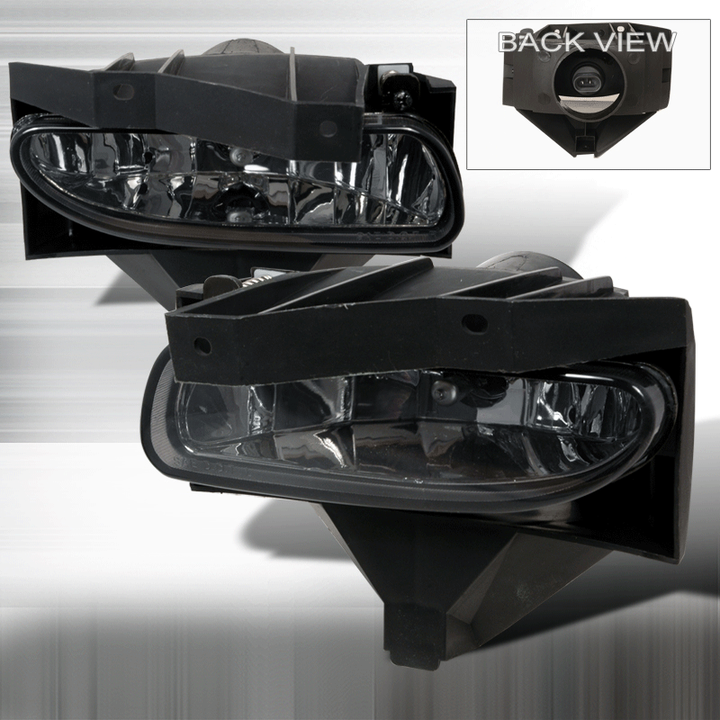 99-04 Mustang GT/V6 Ultra Fog Lights - Black Smoked (Pair)