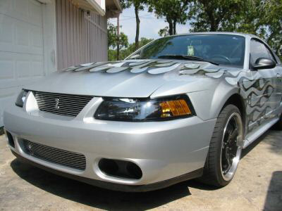2003-2004 Mustang COBRA Lower Billet Grille 801105