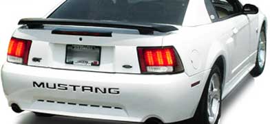 99-04 Mustang Taillights GEN 10 - LED BLACK (Pair)