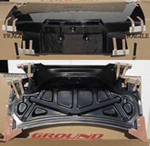 99-04 Mustang CARBON FIBER TRUNK LID - Trunk - Carbon Fiber