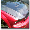 2005-2009 GT/V6 Mustang Carbon Fiber Hoods